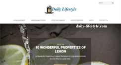 Desktop Screenshot of daily-lifestyle.com