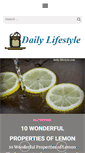 Mobile Screenshot of daily-lifestyle.com